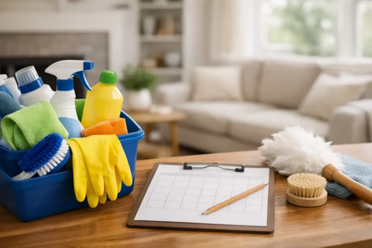 A House Cleaning Maintenance Schedule That Works