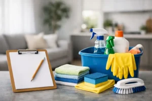 Entire House Cleaning Checklist That Saves Time