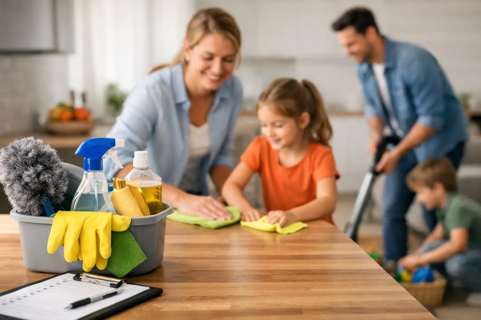 Best Cleaning Plan for Busy Families That Works