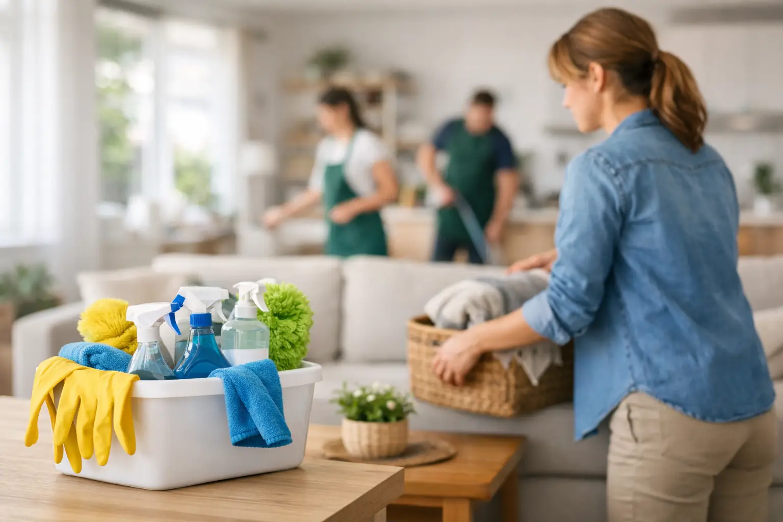 How to Prepare for House Cleaners Without Stress