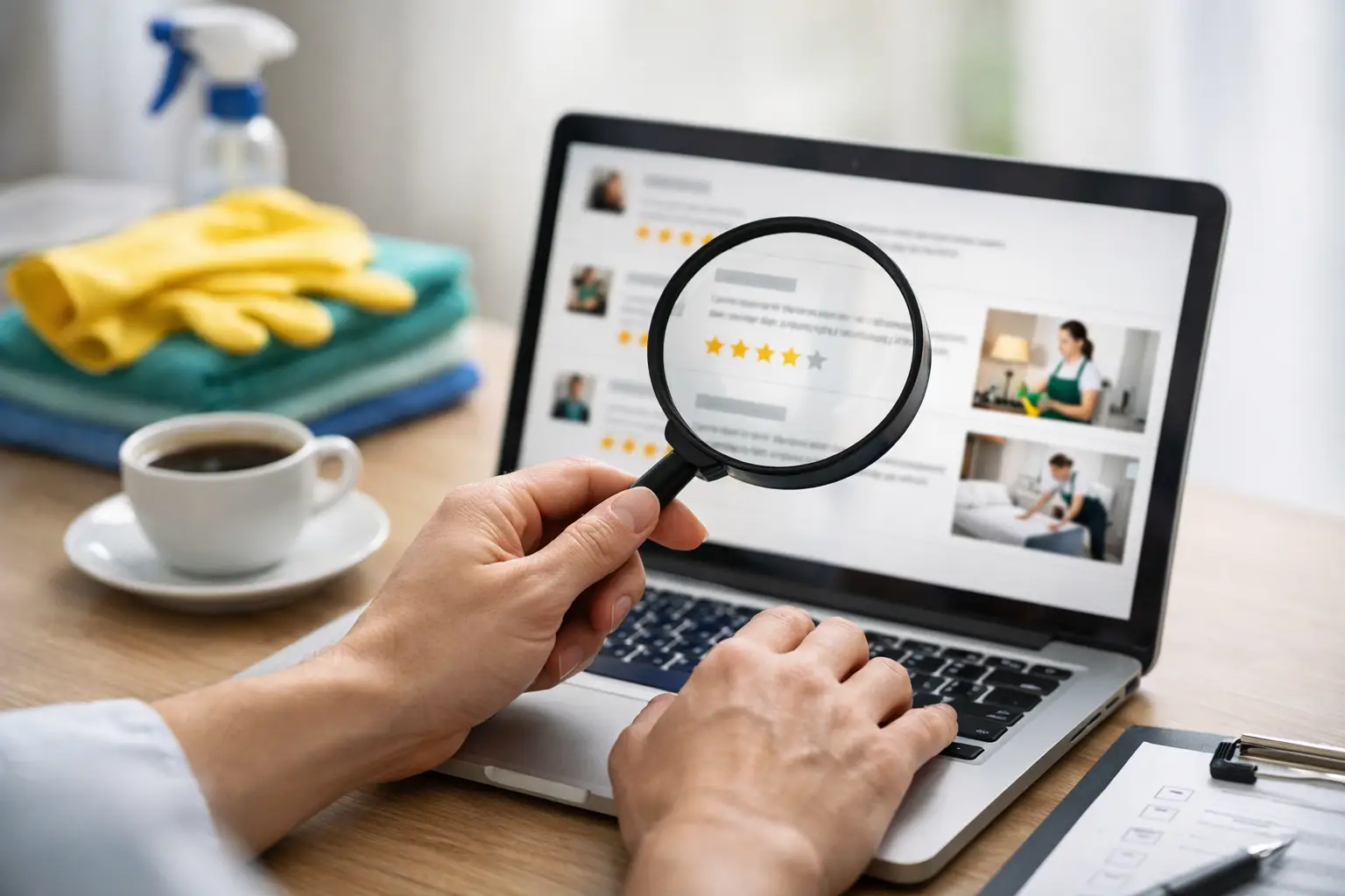 How to Read Residential Cleaning Reviews Wisely