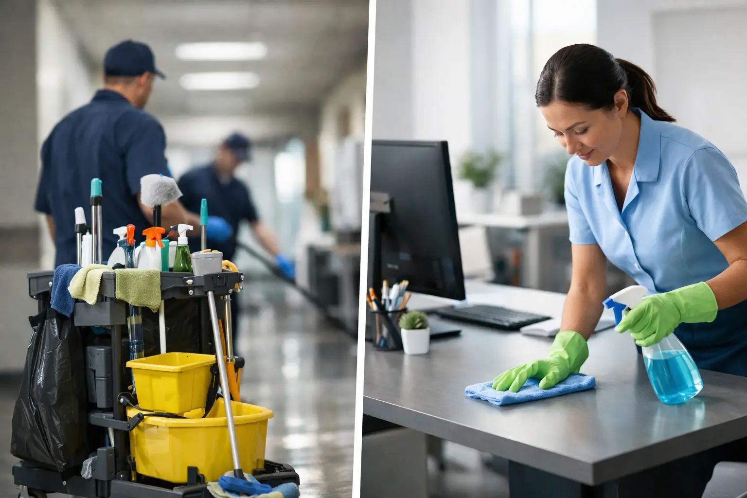 Janitorial Service vs Office Cleaning Compared