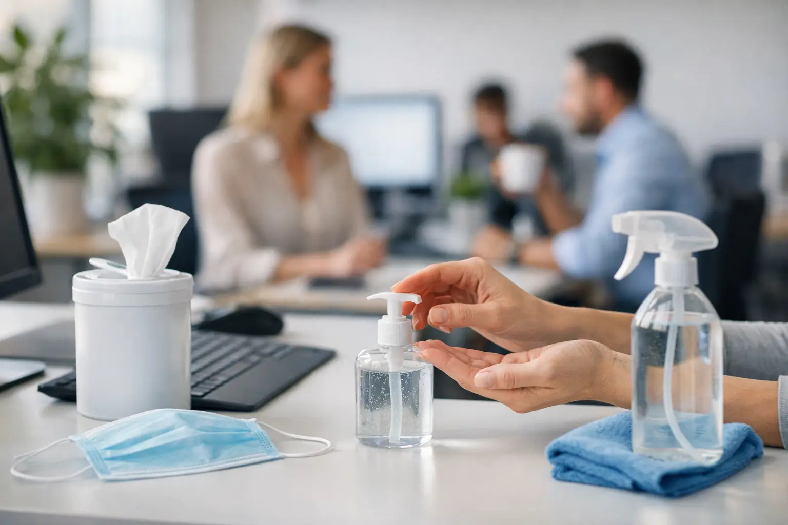 Office Hygiene Practices That Keep Teams Healthier