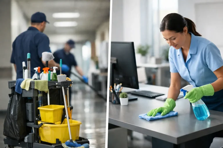 Janitorial Service vs Office Cleaning Compared