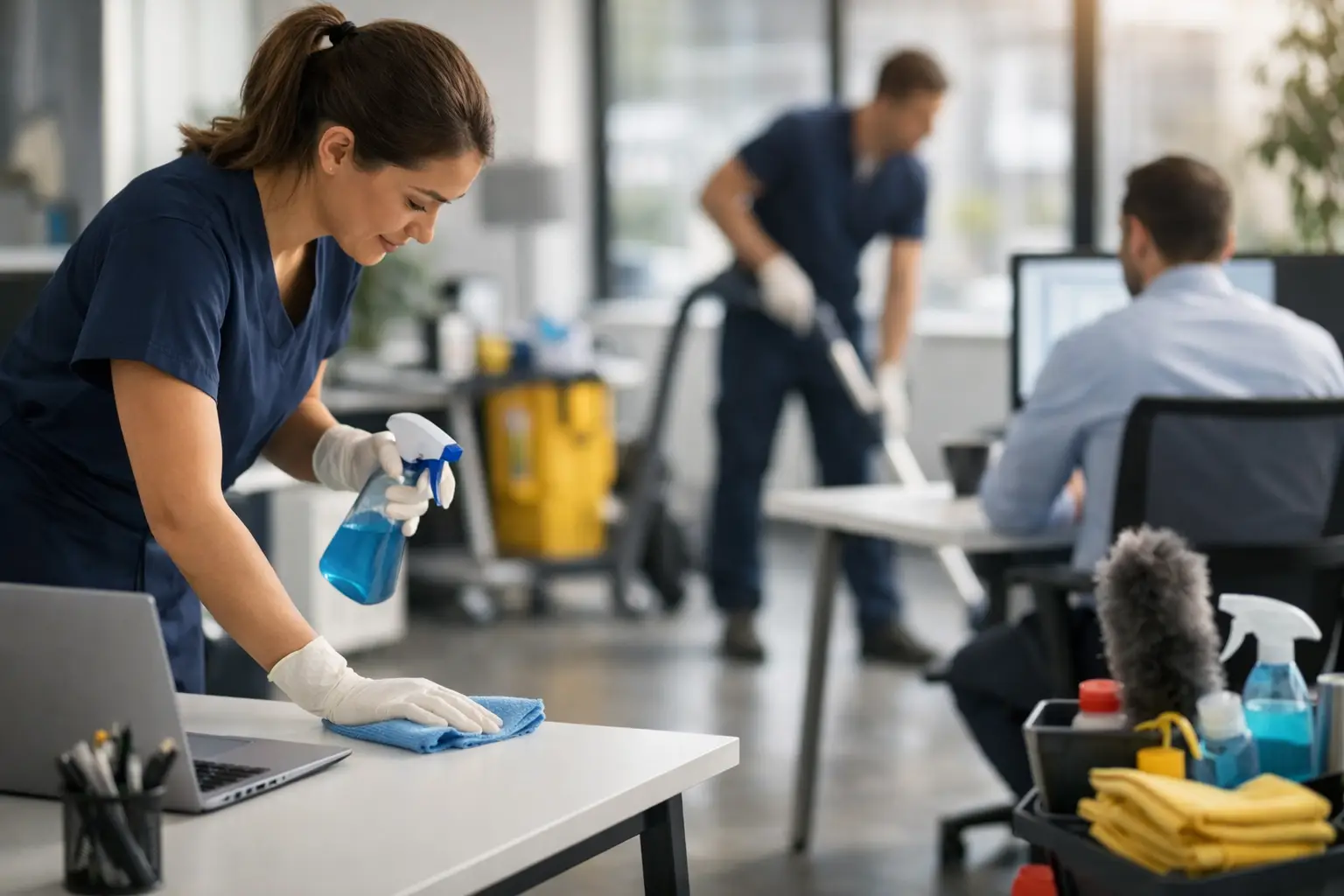 Office Cleaning Services That Keep Work Moving