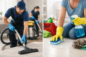 Professional Cleaning Versus DIY Cleaning