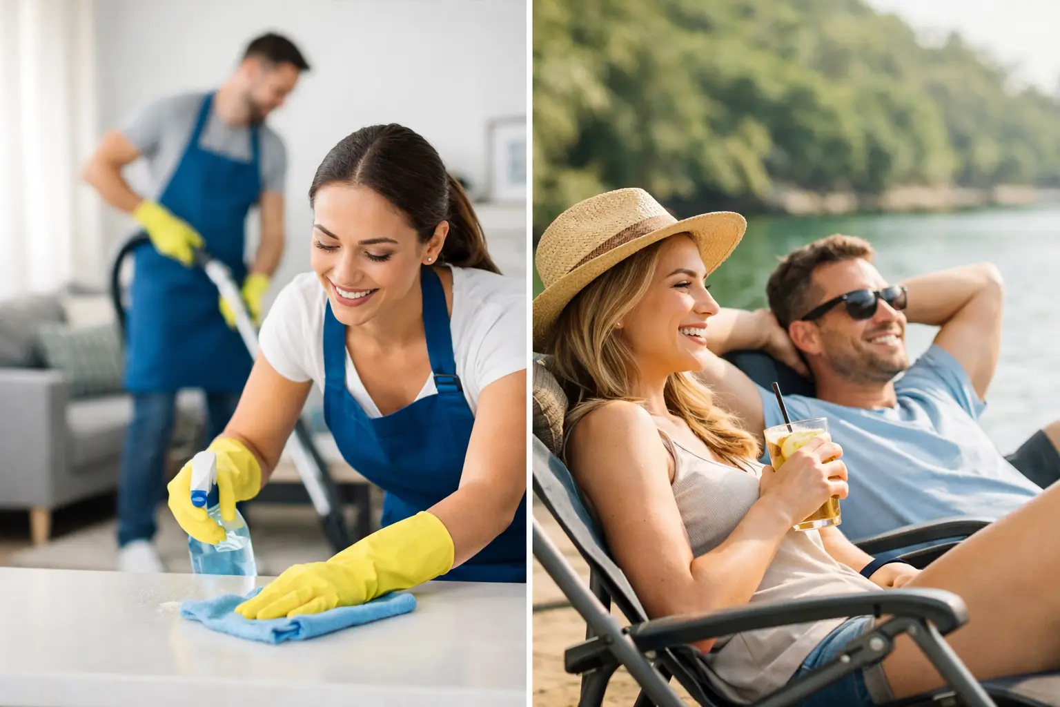 Why Hire House Cleaners? More Time, Less Stress