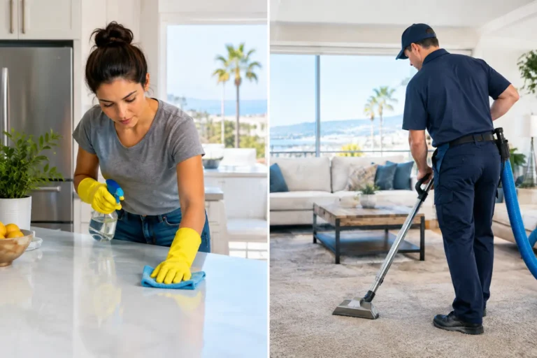 In House Versus Outsourced Cleaning for Homes