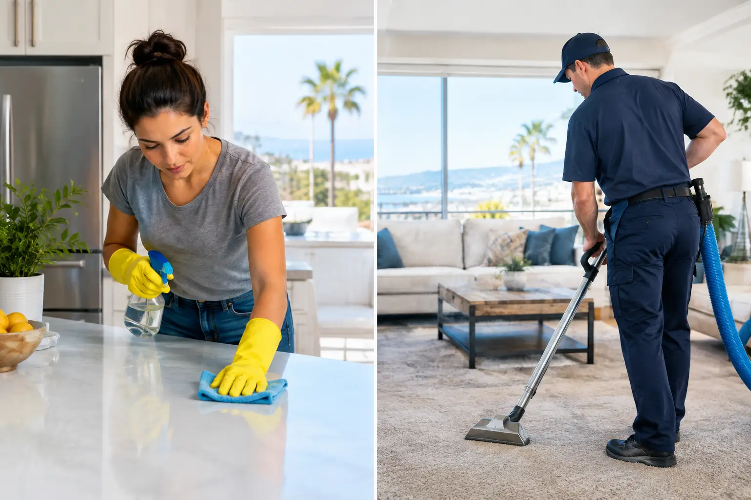 In House Versus Outsourced Cleaning for Homes
