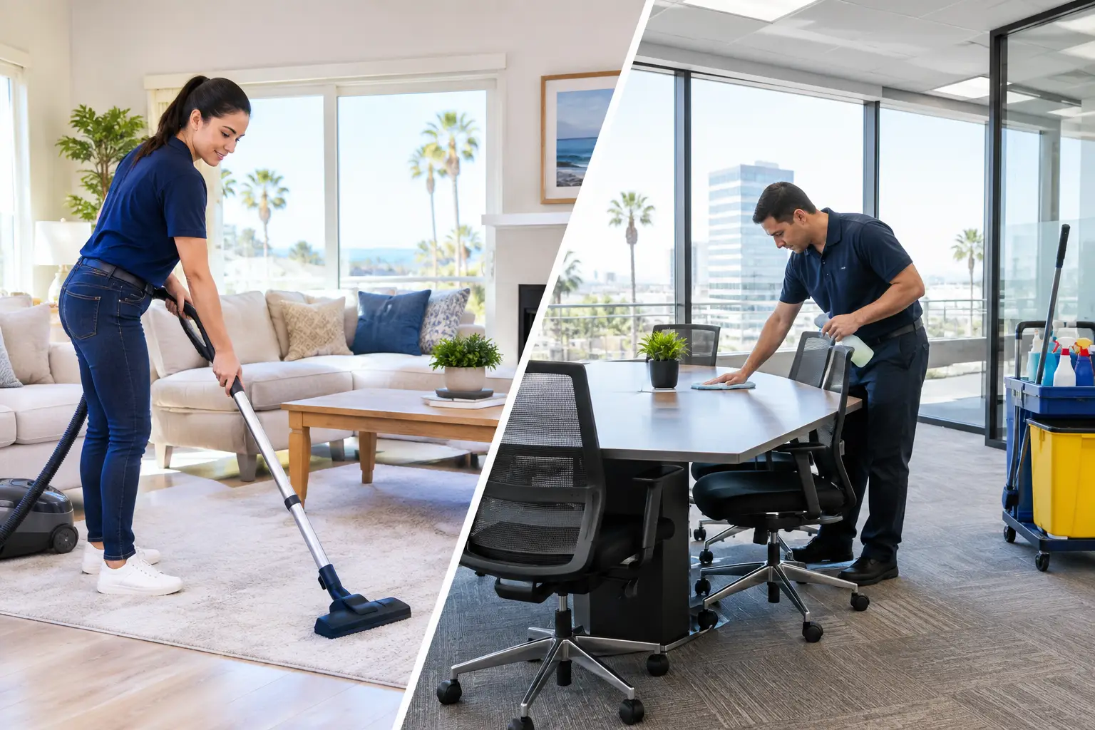 Residential Versus Commercial Cleaning Explained